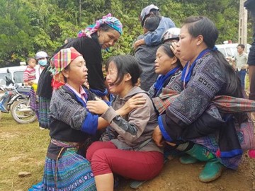 Lũ quét kinh hoàng tại Yên Bái: Con gái khóc ngất khi tìm thấy khi thể cha bị lũ cuốn