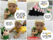 Làm mẹ - Ông bố điển trai 8X sáng tác truyện siêu hài trên nền ảnh con trai được nhiều người yêu thích