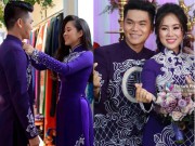 Thời trang - Bí mật bộ áo dài cưới giúp cô dâu Lê Phương trẻ trung xinh đẹp bên chú rể kém 7 tuổi