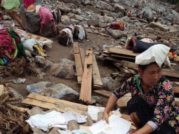 Cô gái ám ảnh cảnh người chết không có chỗ chôn ở vùng lũ quét Sơn La