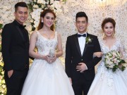 Giải trí - Lâm Khánh Chi và chồng sắp cưới dự hôn lễ lần 3 của chồng cũ Phi Thanh Vân