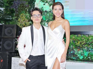 Lép vế chiều cao, Hà Anh Tuấn vẫn tự tin ngời ngời khi đọ dáng cùng Minh Tú