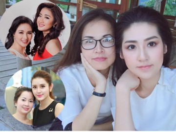 Những bà mẹ đẹp như hoa hậu trong showbiz Việt