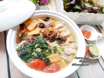 Tuyệt chiêu nấu bún ốc sườn sụn thơm lừng góc bếp đãi cả nhà bữa sáng cuối tuần