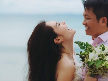Tan chảy với bộ ảnh ngọt ngào nhân 5 năm ngày cưới của Di Băng và chồng đại gia