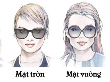 Đeo kính hàng hiệu vẫn không thể sành điệu vì không hợp với dáng khuôn mặt