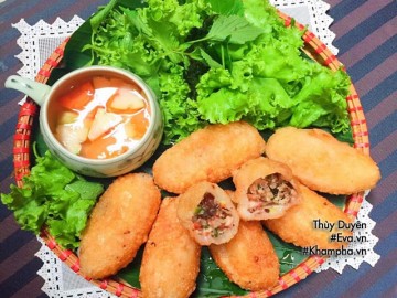 Cách làm bánh rán mặn đơn giản đúng chuẩn mềm trong giòn ngoài