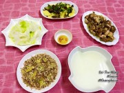 Bếp Eva - Thực đơn cơm tối toàn món dân dã gà rang, moi xào khế...cả nhà ai cũng khen ngon