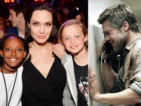 Angelina Jolie - Brad Pitt gặp lại, ôm chầm lấy nhau và òa khóc nức nở