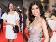 Thời trang Sao - Emily Hồng Nhung, HH Bảo Ngọc đọ sắc ngọt ngào trên thảm đỏ