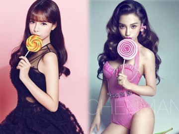 Nữ diễn viên hạng bét thích bắt chước Dương Mịch, Angelababy để nổi tiếng