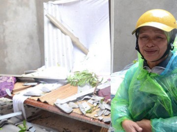 Quặn lòng miền Trung tan hoang sau bão số 10: “Sập hết rồi con ơi...”