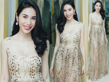 Sao mặc đẹp tuần: Cứ mặc kín đáo thanh nhã, Thủy Tiên lại được khen hết lời