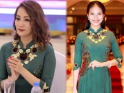 Thời trang - Khánh Thi "mặc lại" áo dài của bà xã Chí Anh, vô tư khoe quà 400 triệu "tình cũ" tặng