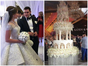 Đám cưới xa hoa bậc nhất của con trai ông trùm bất động sản Nga, bạn tổng thống Putin