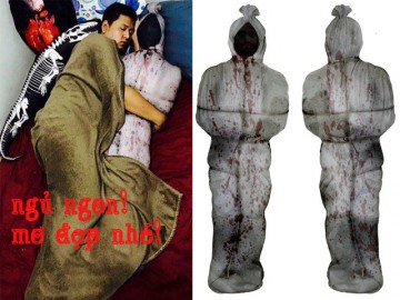 Phát hoảng với mẫu gối ôm xác ướp kinh dị khiến người nằm cạnh "khóc thét"