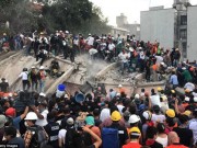 Tin tức - Động đất kinh hoàng đánh sập hàng loạt tòa nhà ở Mexico, ít nhất 139 người thiệt mạng