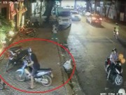 Clip Eva - Cặp vợ chồng chở theo con nhỏ táo tợn trộm xe máy trên phố