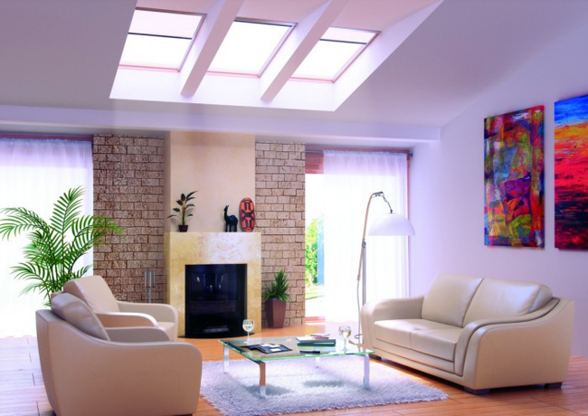 Giếng trời là giải pháp kiến trúc mang tính kỹ thuật nhằm lấy ánh sáng  và thông thoáng và nó cũng trở thành một không gian đặc biệt, một điểm  nhấn của ngôi nhà.