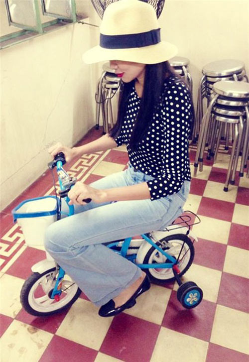 Thanh Hằng điệu đủ kiểu với mũ - 18
