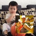 Làng sao - Con trai Đan Lê ngày càng giống bố