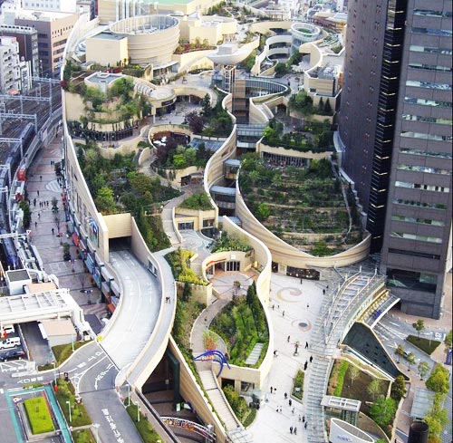 Namba Park - 8 bậc xanh mát của Osaka - 2
