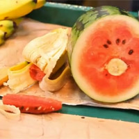 Ảo thuật hô biến với hoa quả