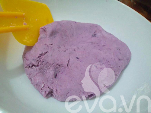 Đãi cả nhà chè trôi nước khoai lang tím - 4