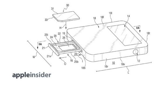 Apple muốn iPhone mỏng và nhẹ hơn nhờ cải tiến khay SIM - 1