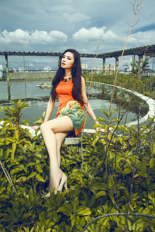 Ngọc Oanh hóa nàng họa sĩ xinh đẹp - 7