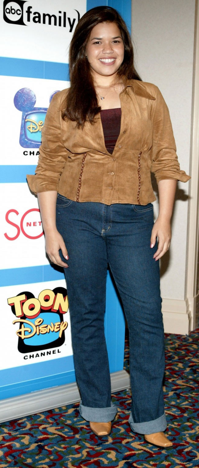 America Ferrera là nữ diễn viên người Mỹ, đây là bức ảnh chụp khi cô để mình tăng cân không kiểm soát.
