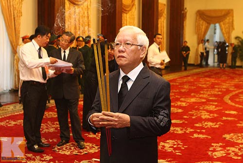 Kết thúc Lễ viếng Đại tướng Võ Nguyên Giáp - 40