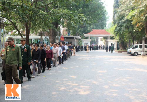 Kết thúc Lễ viếng Đại tướng Võ Nguyên Giáp - 38