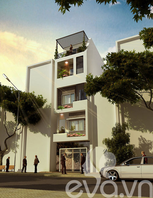 Xây #039;khôn khéo#039; 56m2 nhà cao vút - 7