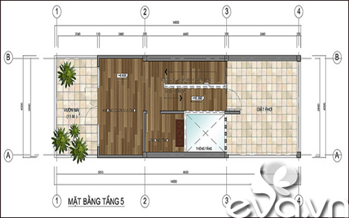 Xây #039;khôn khéo#039; 56m2 nhà cao vút - 6