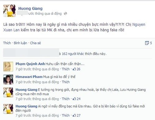 Pha Lê lên tiếng vụ bán túi fake cho Hương Giang - 1