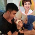 Làng sao - Thúy Vinh khoe ảnh chồng con ở Singapore