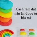 Làm mẹ - Công thức đất nặn ăn được siêu ‘hot’