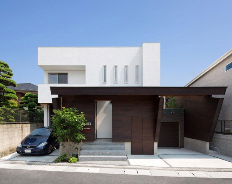Ngôi nhà tuyệt đẹp trước mắt các bạn tọa lạc ở thành phố Fukuoka, Nhật Bản.
