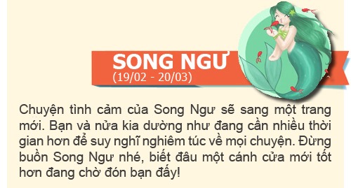 Thứ Sáu, Song Ngư quot;thay lòng đổi dạquot; - 2