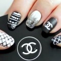 Làm đẹp - Nail trắng đen cho tín đồ của Chanel