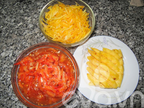 Bún cuộn thịt heo, tôm chua nhanh gọn - 1