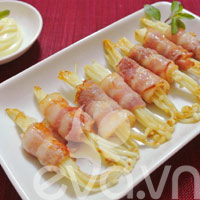 Bún cuộn thịt heo, tôm chua nhanh gọn - 14