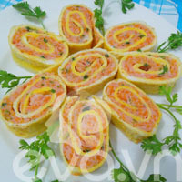 Bún cuộn thịt heo, tôm chua nhanh gọn - 15