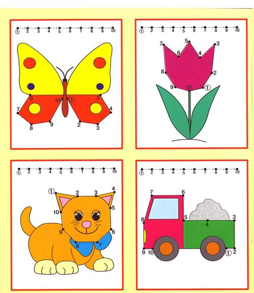 Dạy bé đếm 1-10 cực dễ với tranh - 9