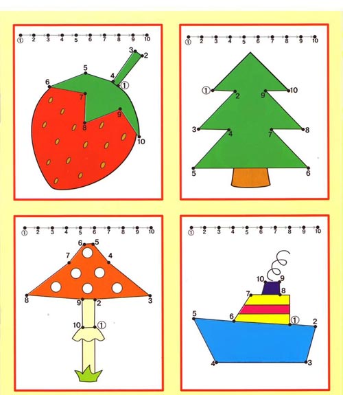 Dạy bé đếm 1-10 cực dễ với tranh - 10