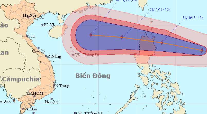 Bão  Krosa (Con cò) đe dọa nước ta - 1