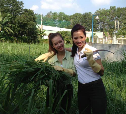 Mai Thu Huyền vui vẻ bên quot;Ông Tưngquot; - 10
