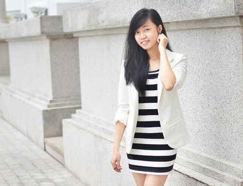 Những mốt blazer #039;được chuộng#039; ngày cuối Thu - 5