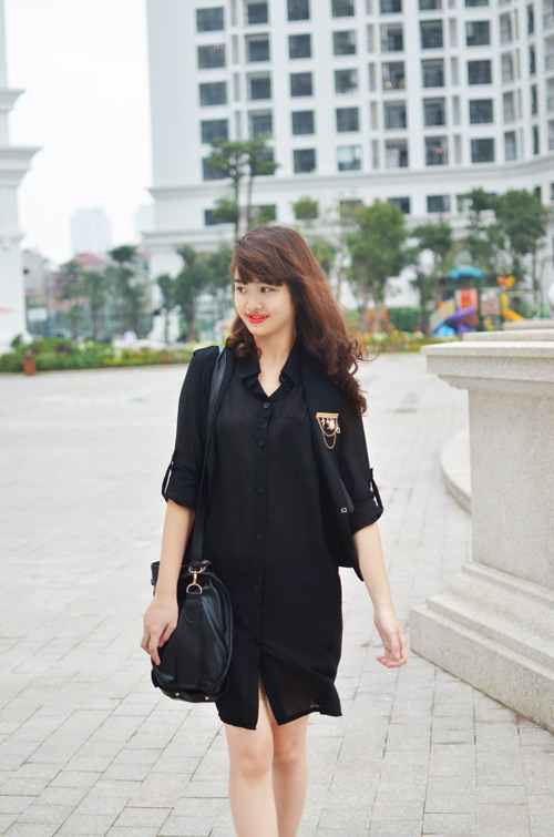 Những mốt blazer #039;được chuộng#039; ngày cuối Thu - 9